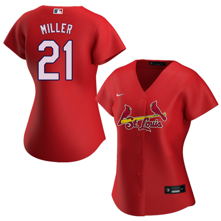 Nike Women #21 Andrew Miller St.Louis Cardinals Baseball Jerseys Sale-Red